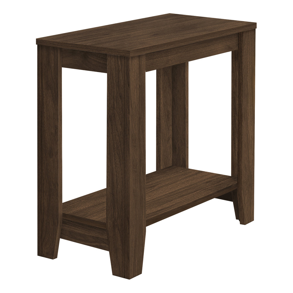 Image of Monarch Specialties - 3386 Accent Table - Side - End - Nightstand - Lamp - Living Room - Bedroom - Laminate - Walnut