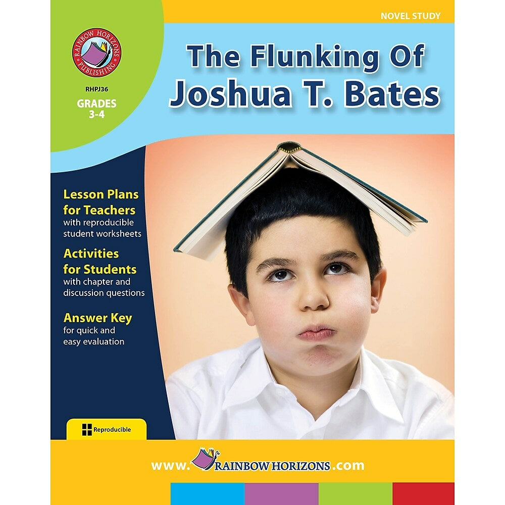 Image of eBook: The Flunking Of Joshua T. Bates - Novel Study (PDF version - 1-User Download) - ISBN 978-1-55319-154-4 - Grade 3 - 4