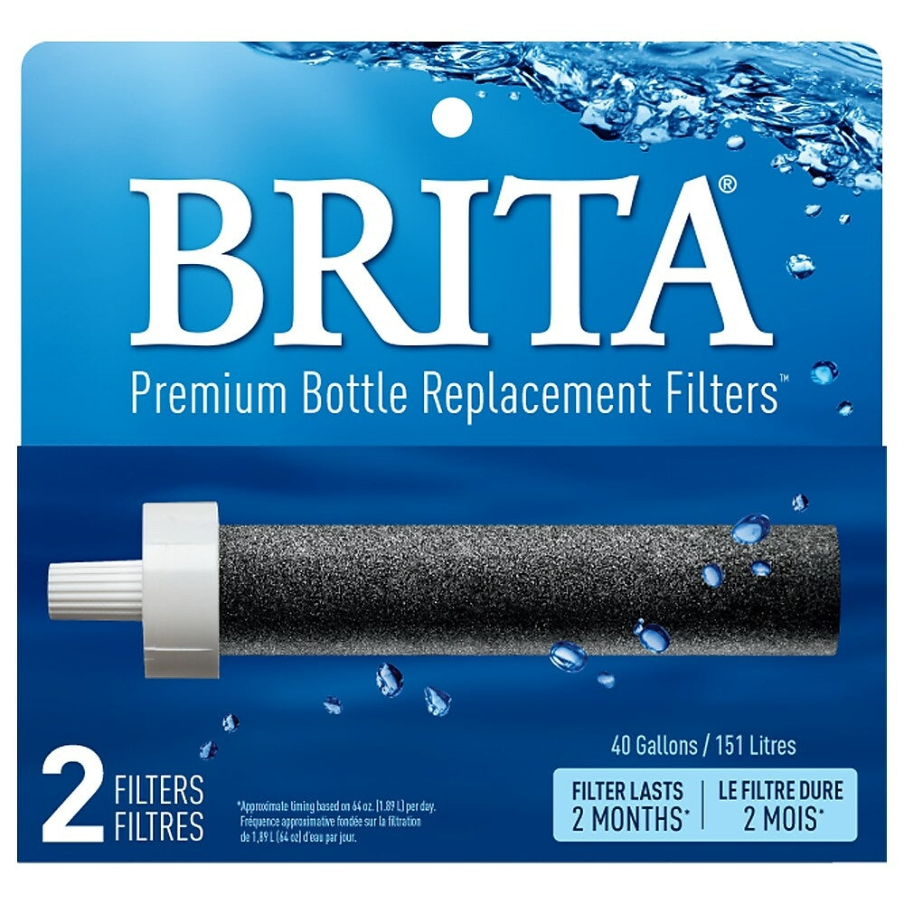 Image of Brita Bottle Replacement Filters, 2 Pack