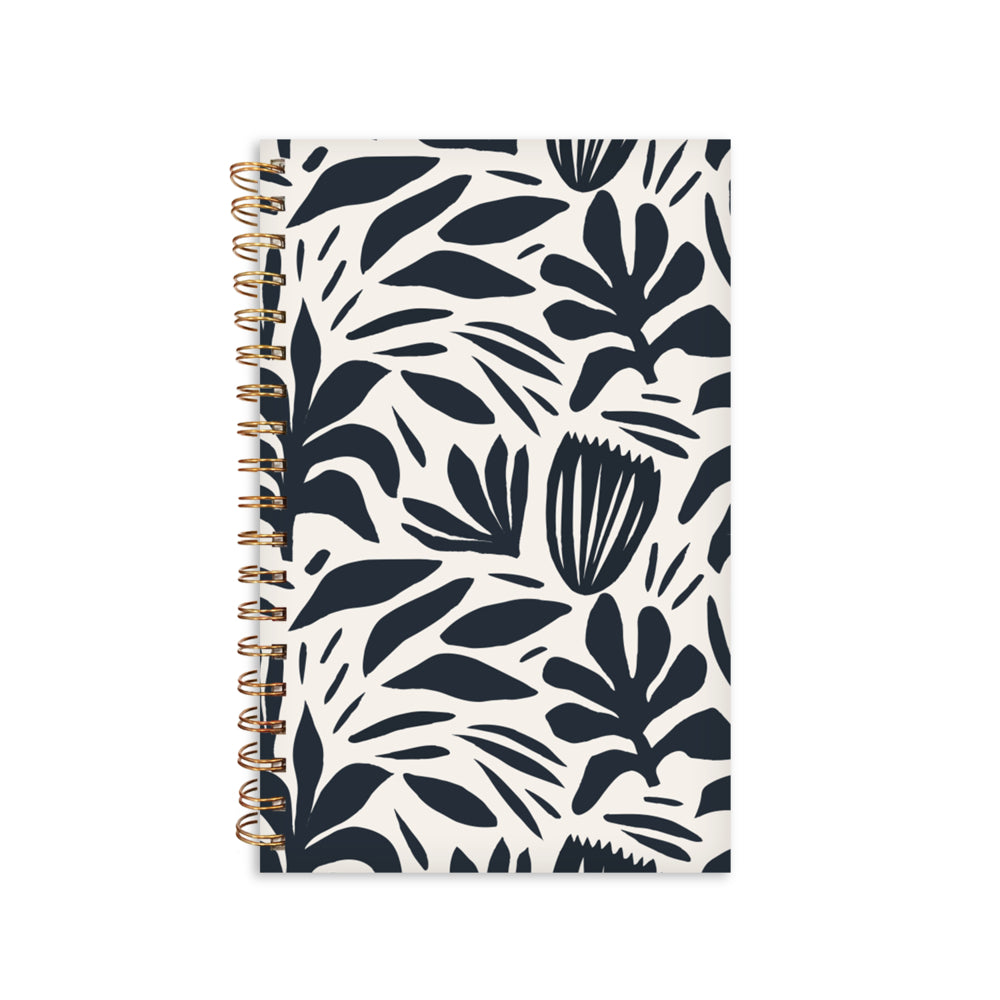 Image of Pierre Belvedere Notebook - Black & White Plants