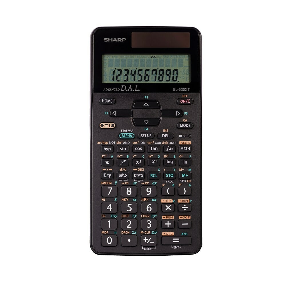 Image of Sharp EL520XTBBK Scientific Calculator