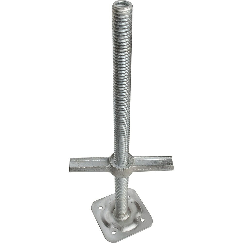 Image of SCN Industrial Scaffolding Accessories - Adjustable Jack Screw, Adjustable Jack Screw, 24" W x 24" H - 2 Pack