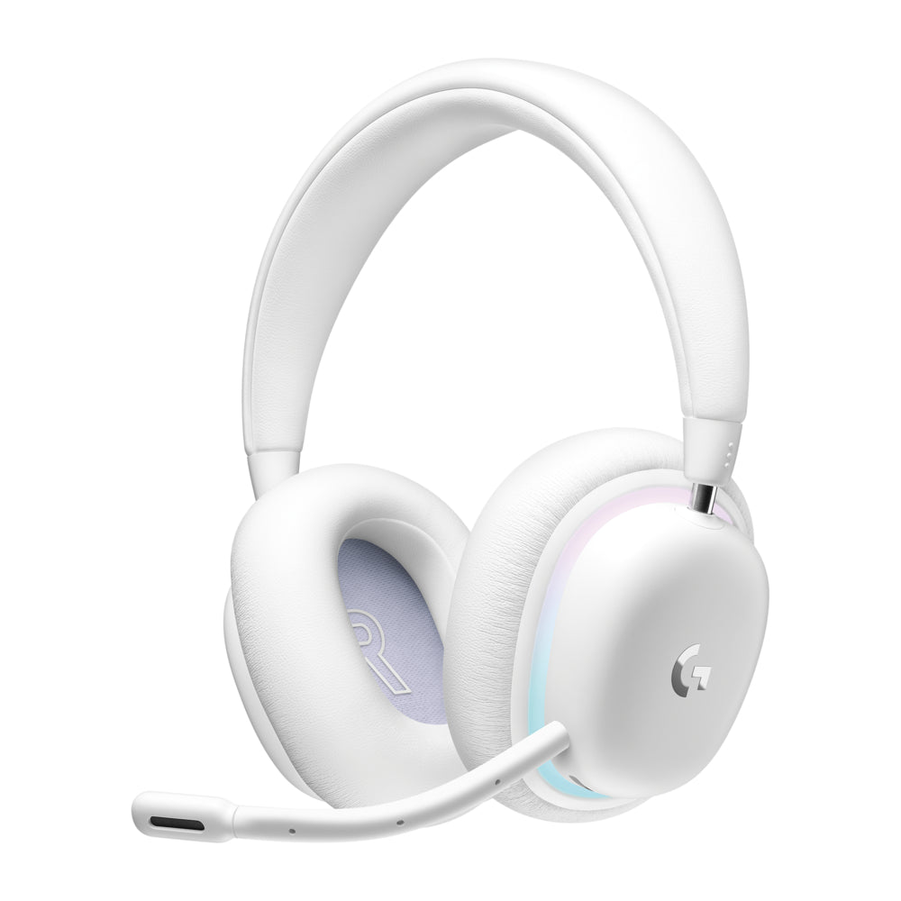 Image of Logitech G735 LightSync RGB Wireless Bluetooth Gaming Headset - White