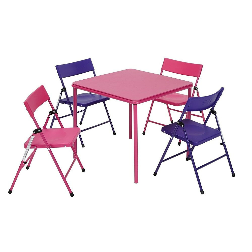 Cosco 5 Piece Kids Folding Table Chair Set