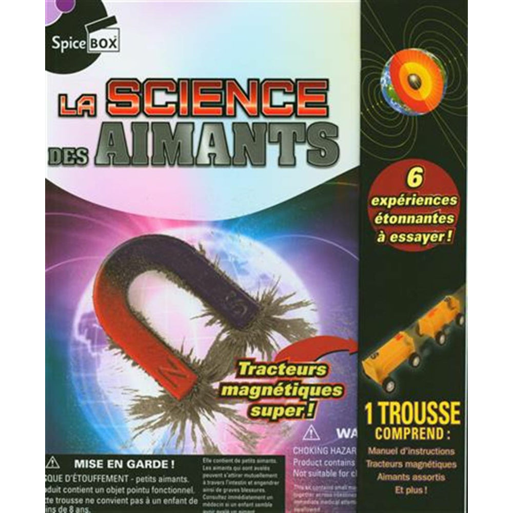 Image of Spicebox Magnet Science - French