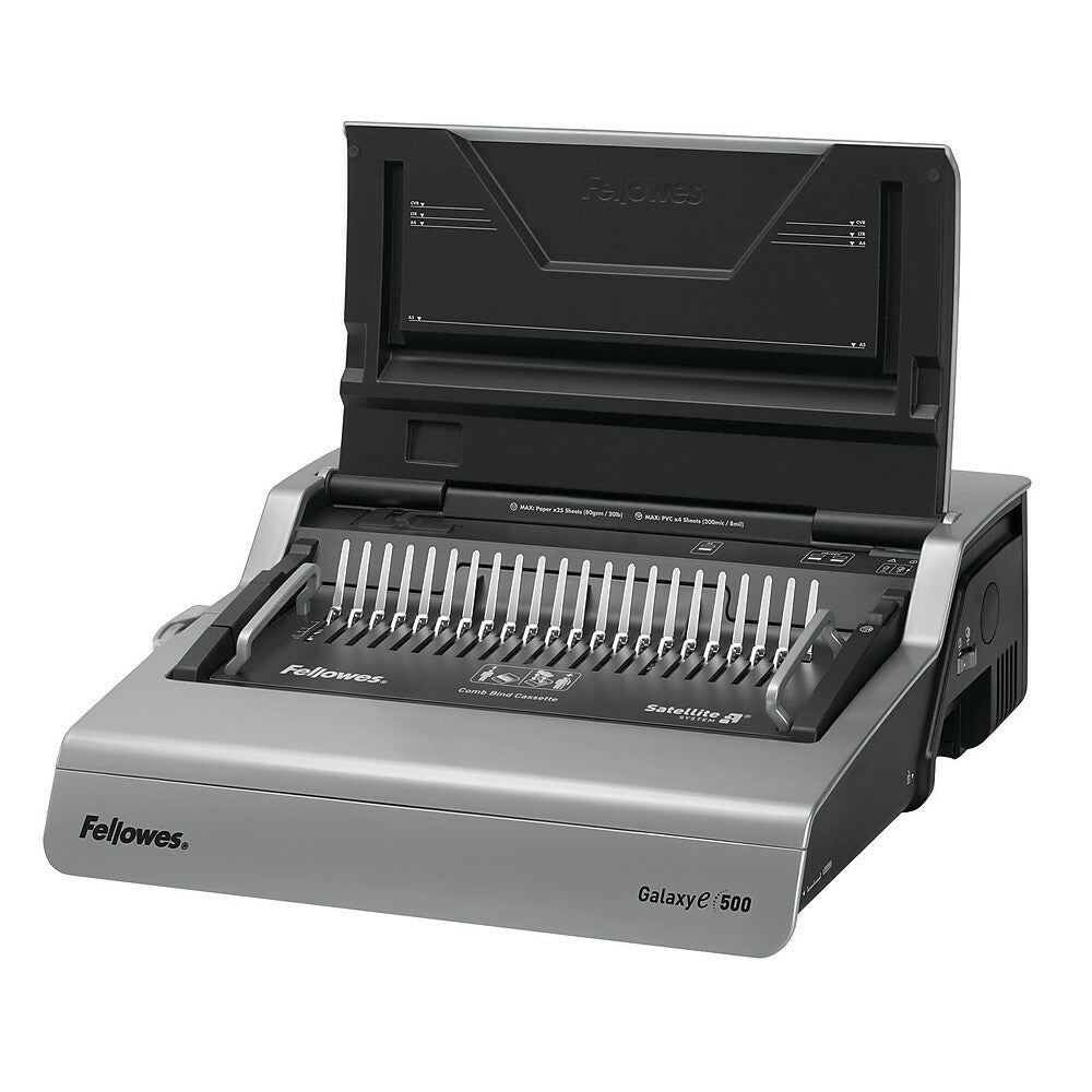 Image of Fellowes Galaxy E 500 Electric Comb Binding Machine with Starter Kit (5218301)