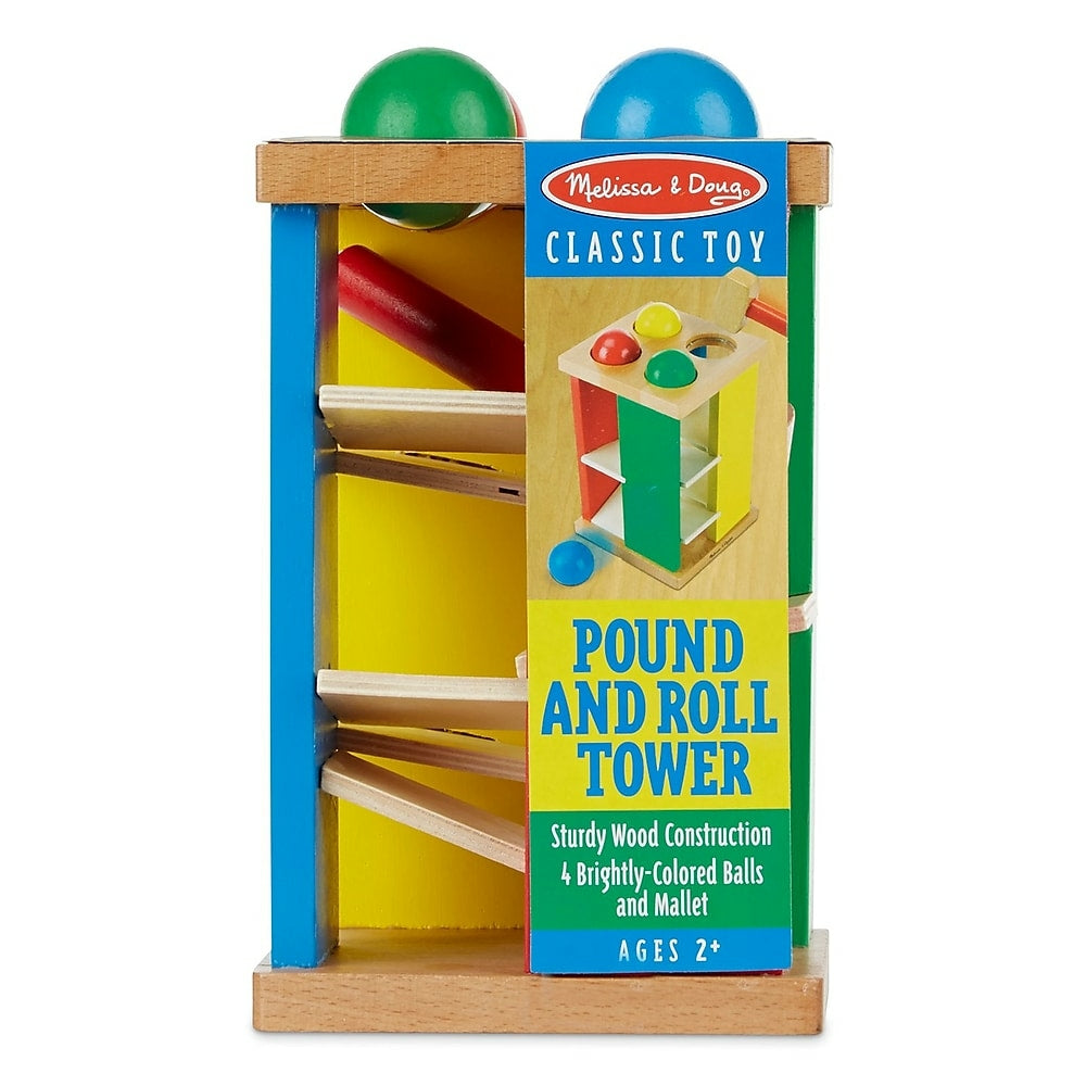 Image of Melissa & Doug Pound and Roll Tower, 9.7" x 5.7" (LCI3559), 6 Pack