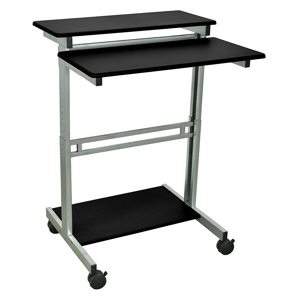 Image of Luxor 31.5" Adjustable Stand Up Workstation, Black