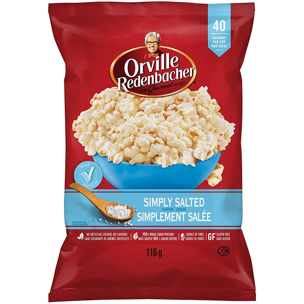 Image of Orville Salted Popcorn RTE 116g