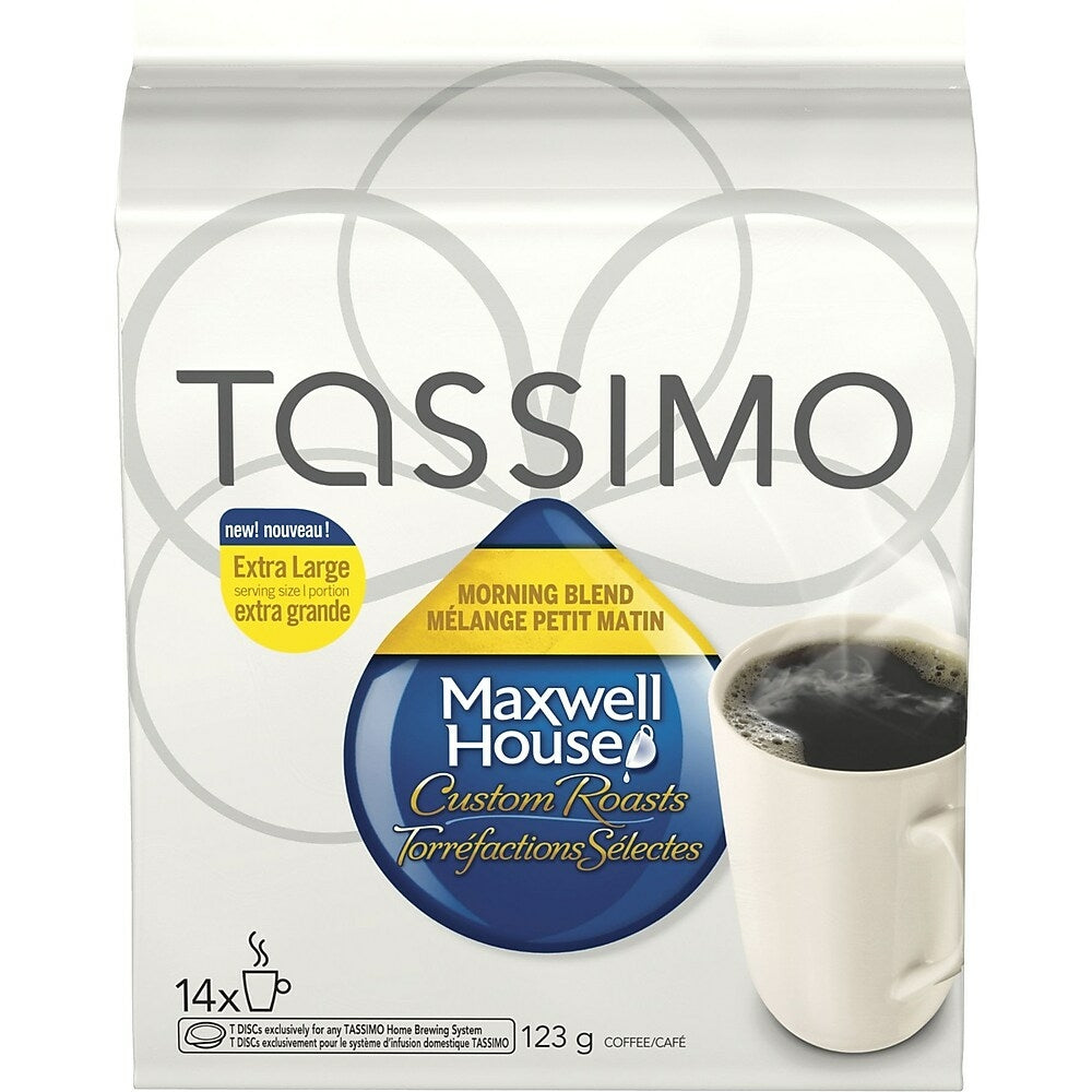 Image of Tassimo Maxwell House Morning Blend Coffee T-Discs - 14 Pack