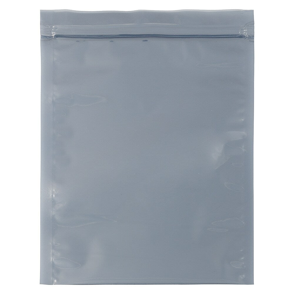 Image of JAM Paper Foil Envelopes with Zip Lock Closure, 6 x 8, Clear Foil, 100 Pack (3006A58A2B)