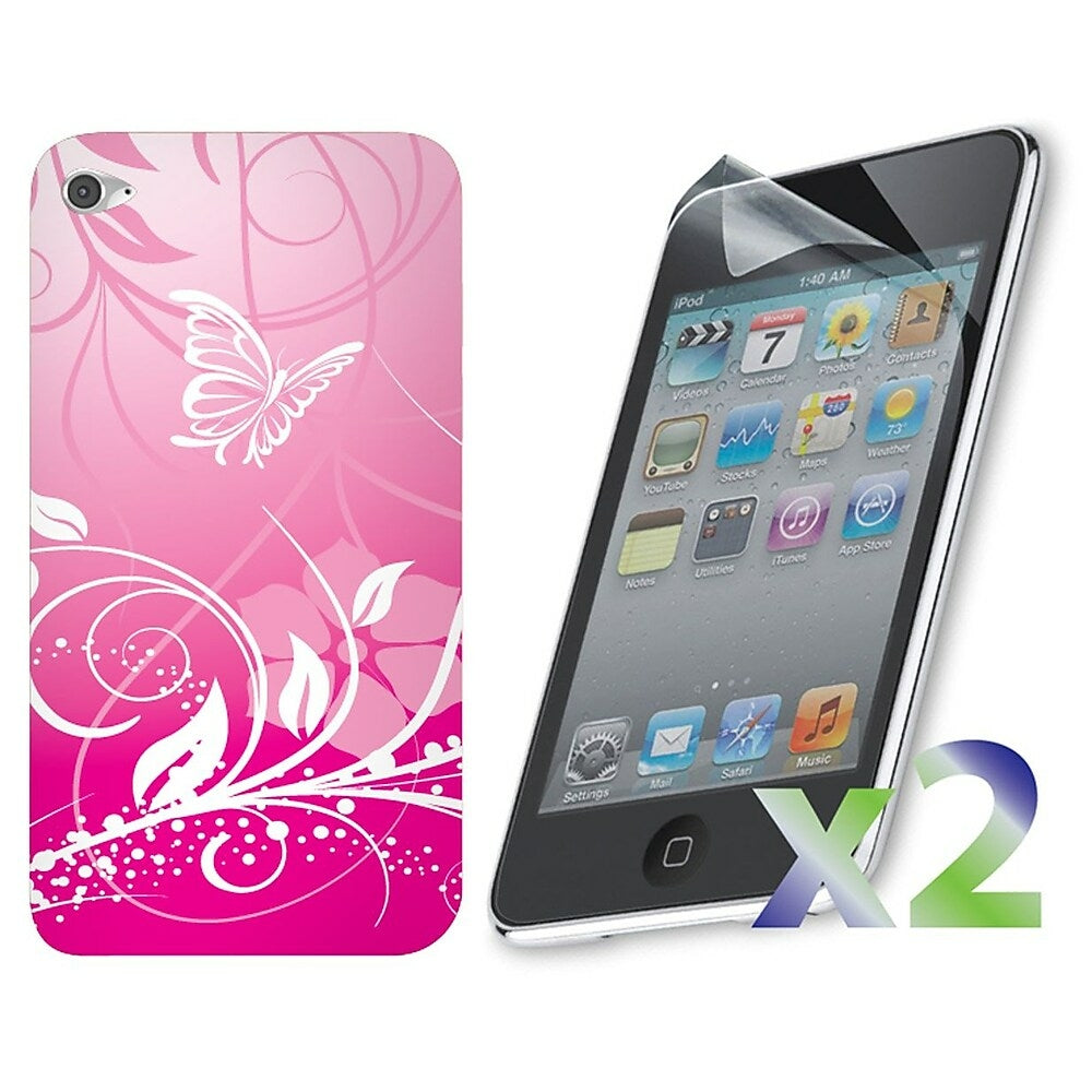 Image of Exian Butterfly Case for iPod Touch 4 - Pink