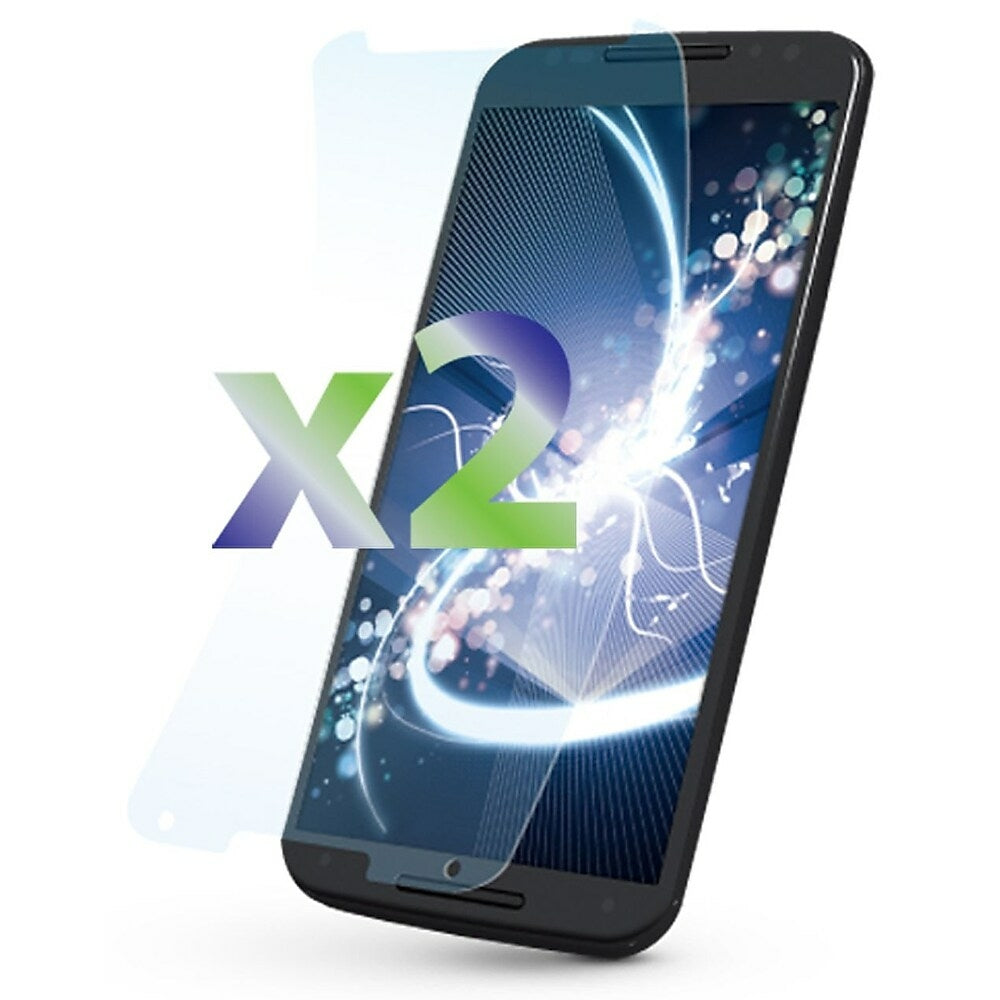 Image of Exian Motorola Moto X2 Screen Protector, 2 Pieces, Anti Glare