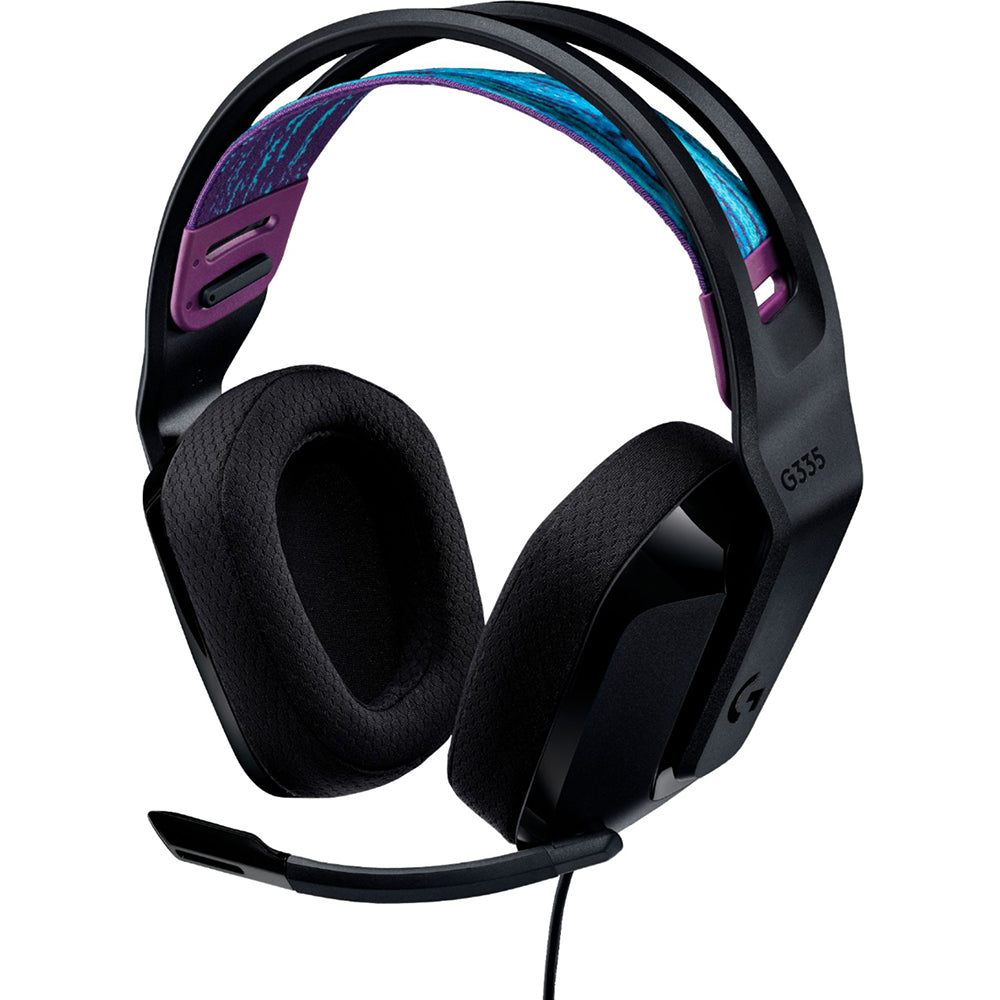 Image of Logitech G335 Stereo Gaming Headset - Black