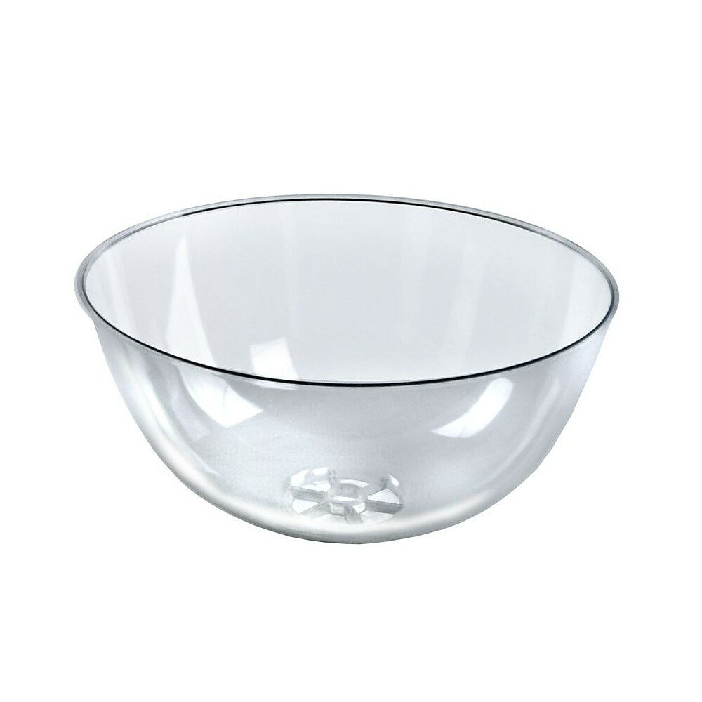 Image of Azar Displays Plastic Bowl, Clear, 16" (700901)