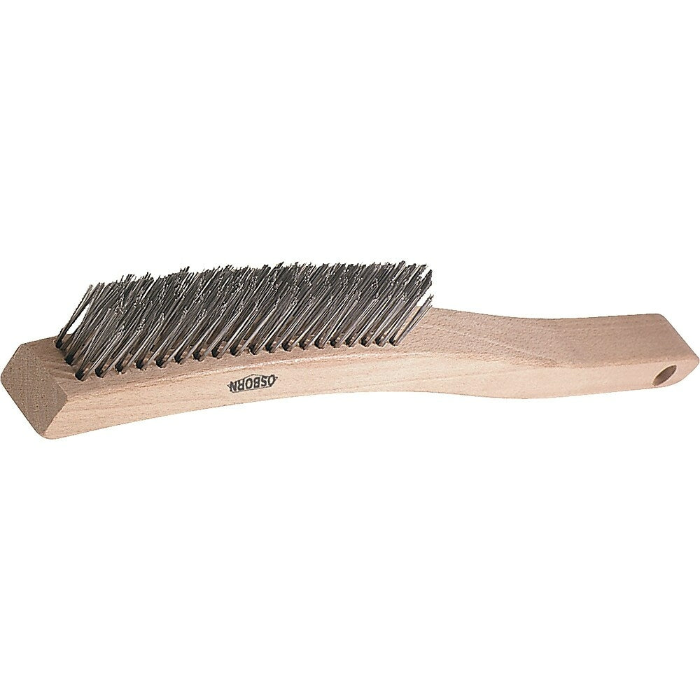 Image of V-Trim Long Handle Scratch Brushes, Steel, NP253, 36 Pack