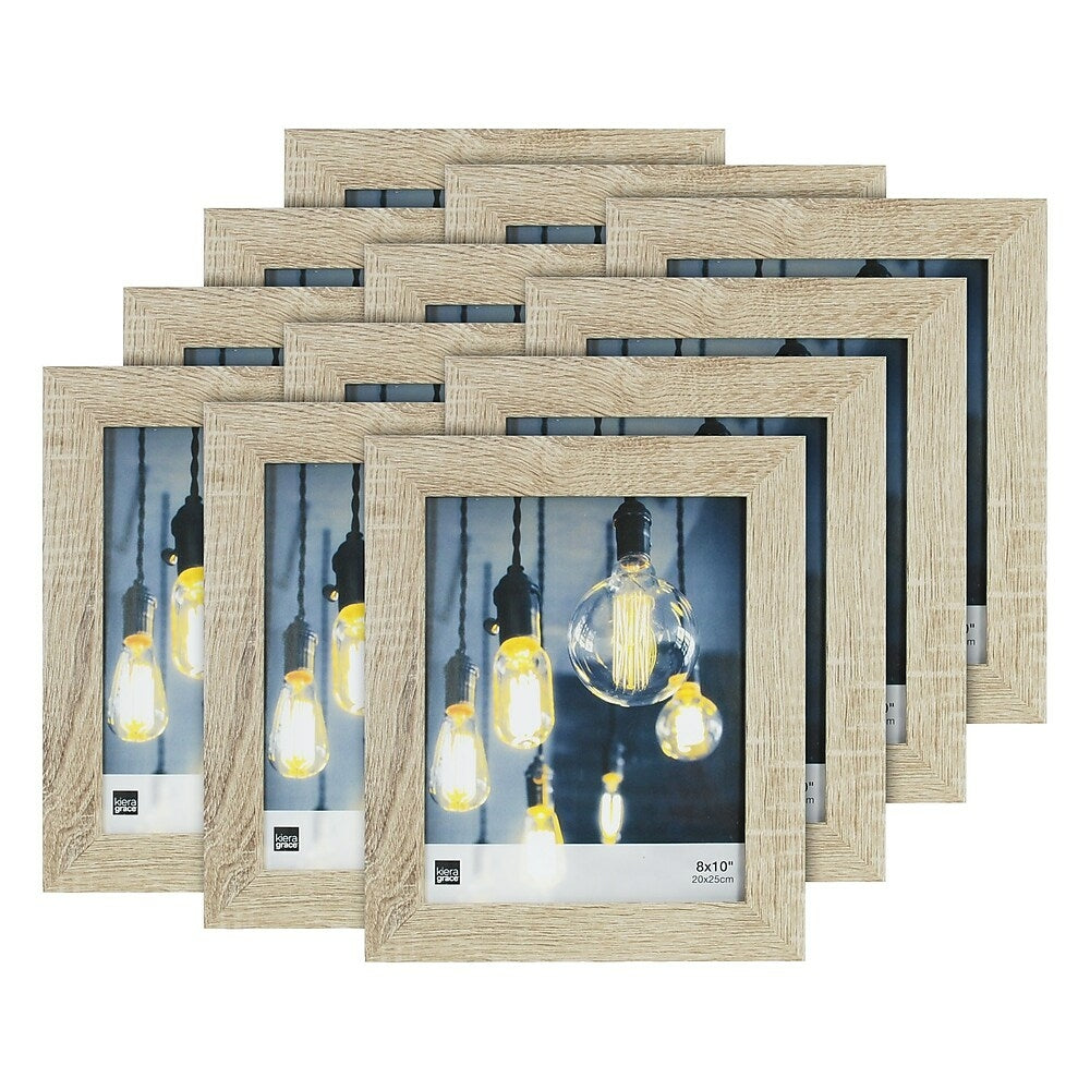 Image of kieragrace Loft Picture Frame, 8 x 10", Driftwood Grey, 12 Pack