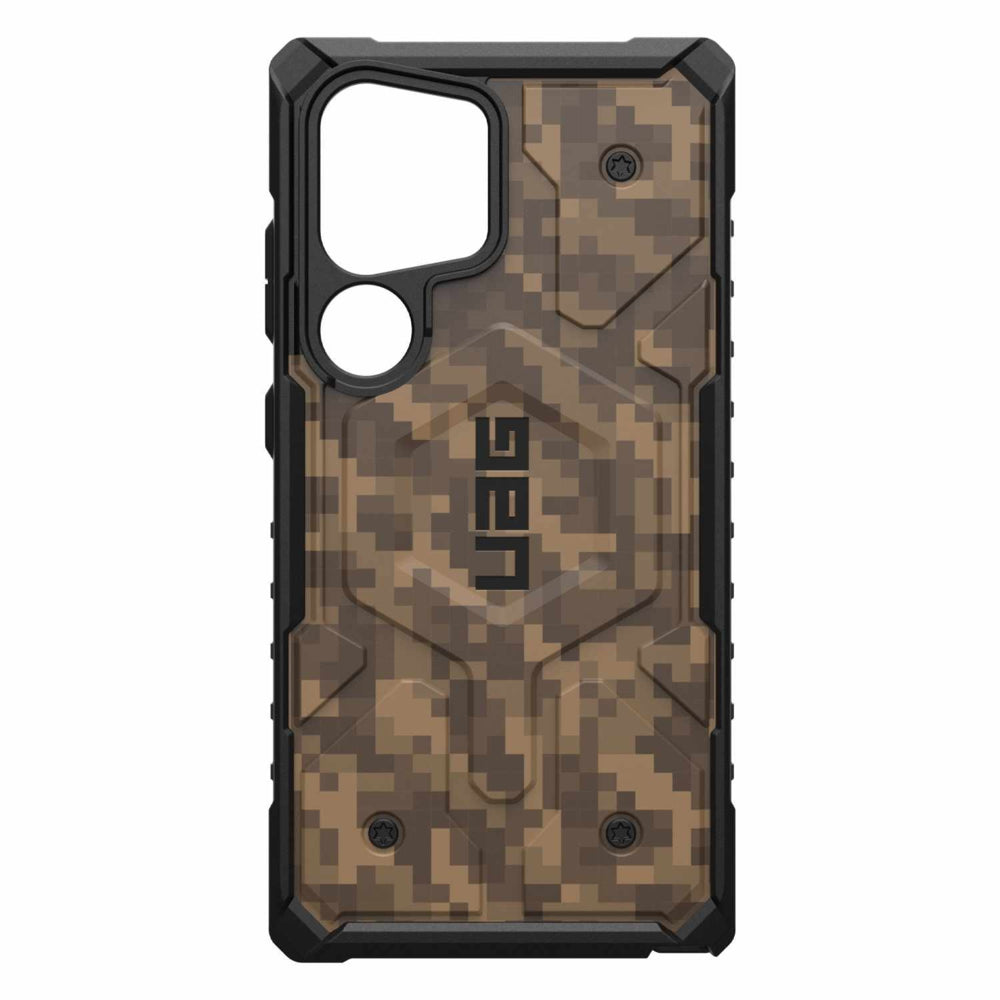 Image of UAG Pathfinder SE Rugged Case with Magnet for Samsung Galaxy S24 Ultra - Digi Camo Dark Earth