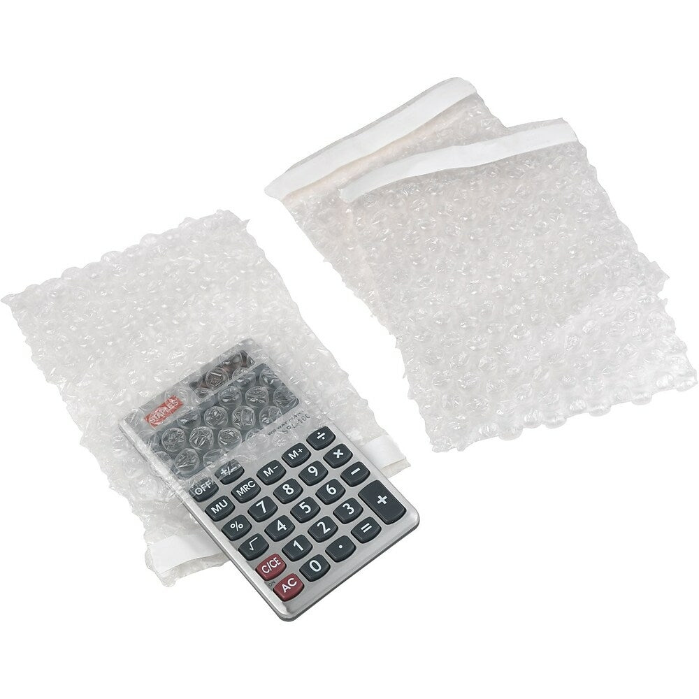 Image of Pull-Tape Bubble Bags, 3-1/2" x 4", 1000 Pack