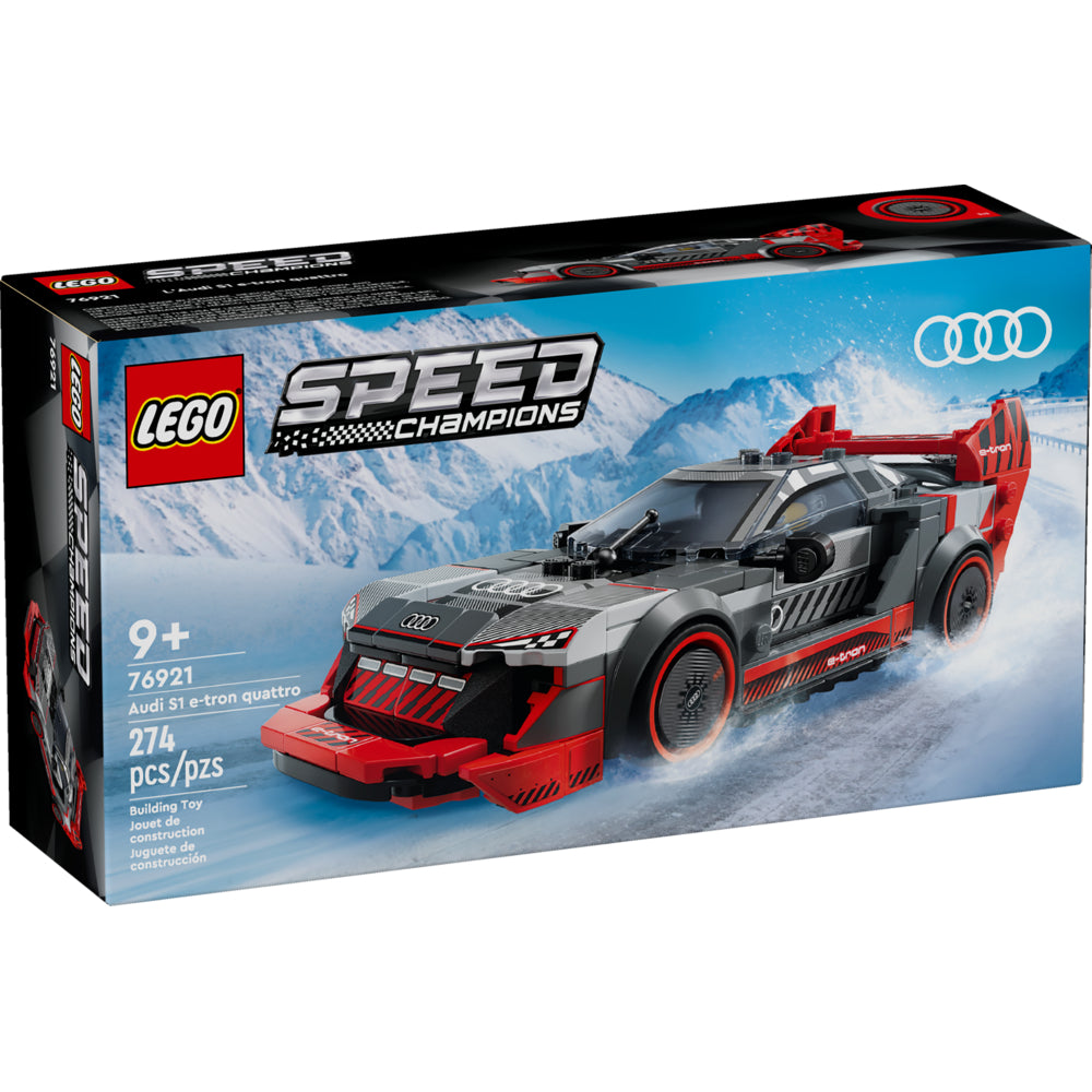 Image of LEGO Speed Champions Audi S1 E-tron Quattro Race Car - 274 Pieces