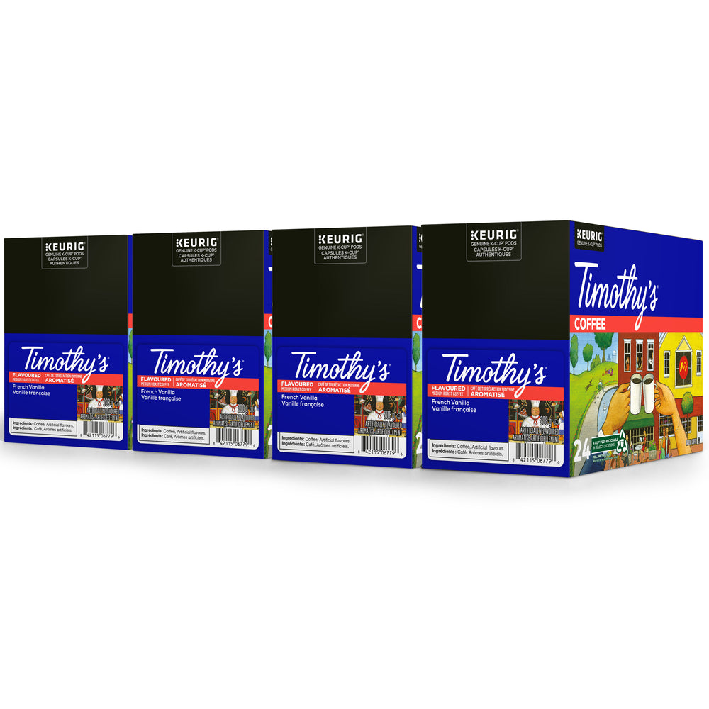 Image of Timothy's French Vanilla K-Cup Pods - 96 Pack
