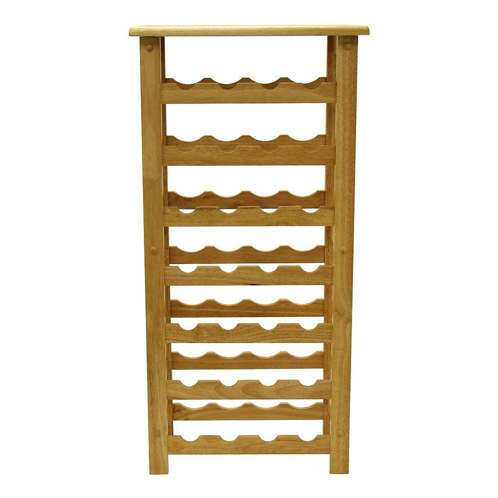 Image of Winsome 28-Bottle Wine Rack, Natural