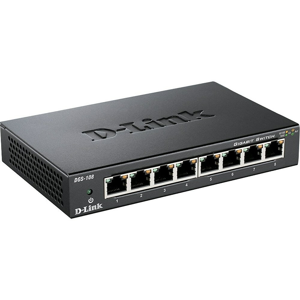 Image of D-Link 8 Port Gigabit Switch