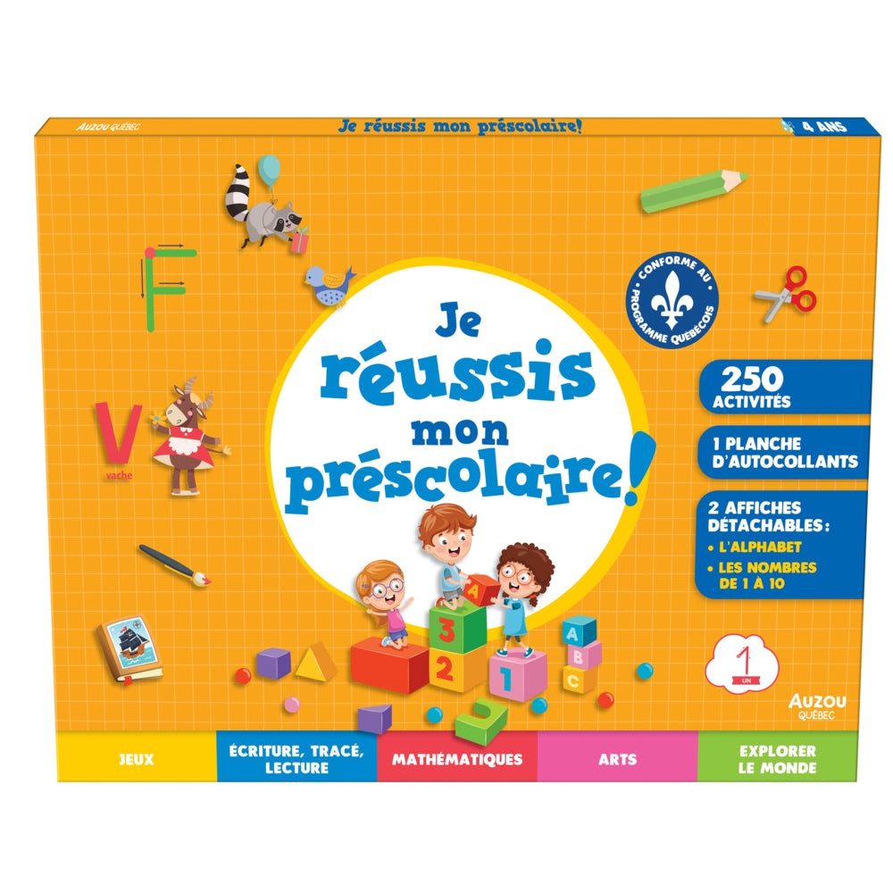 Image of Auzou Je Reussi Mon Prescolaire