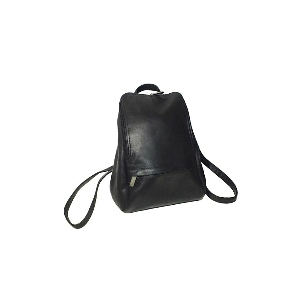 Image of Royce Leather 10" Adjustable Backpack, Black