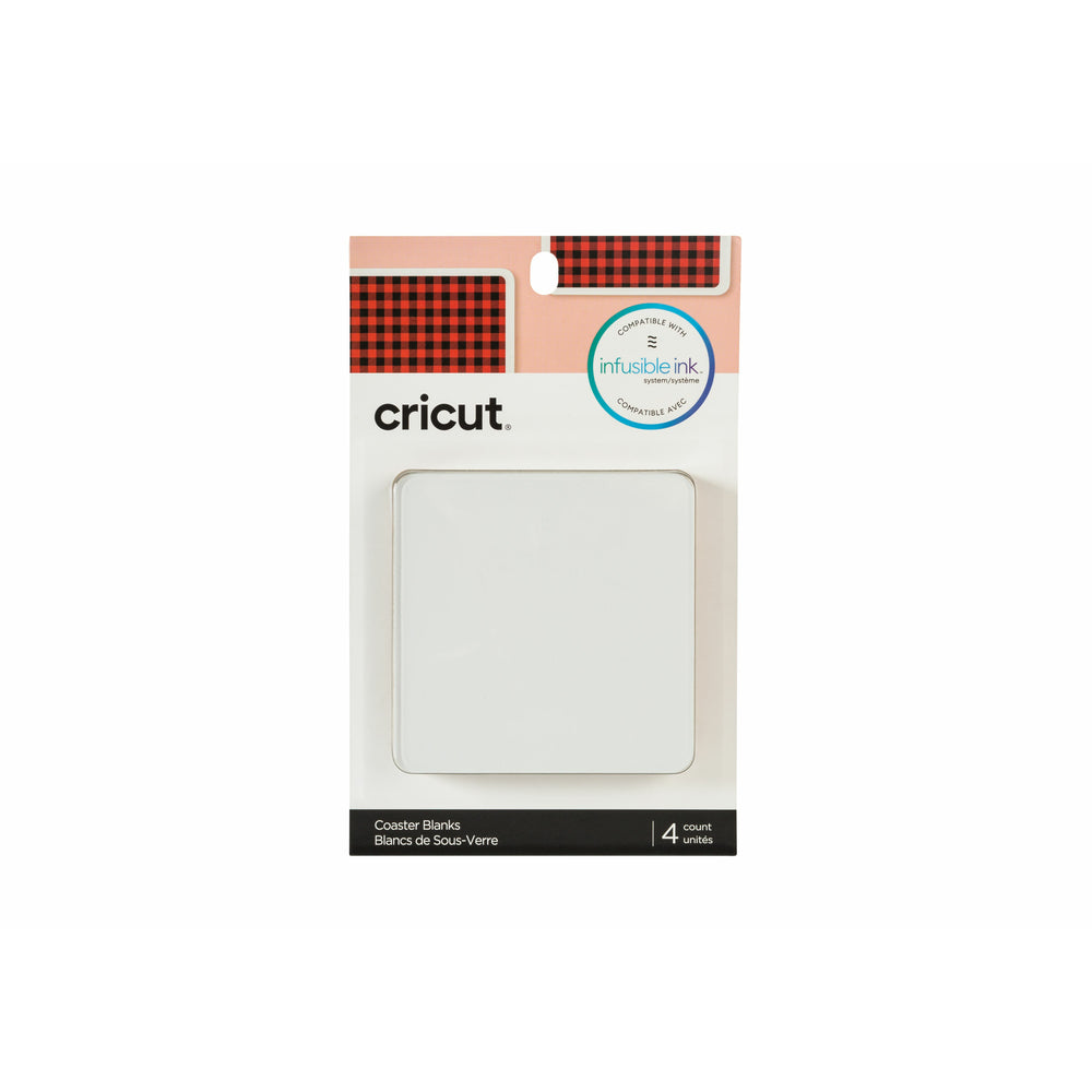 Image of Cricut Coaster Blanks - Square - 4 Pack