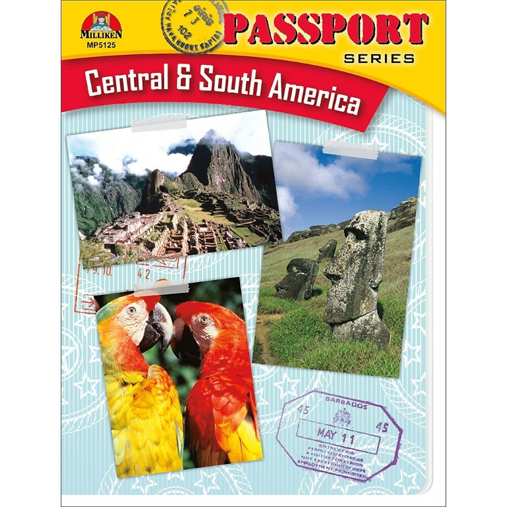 Image of eBook: Passport Series: Central and South America (PDF version - 1-User Download) - ISBN 9780787787141 - Grade 5 - 9