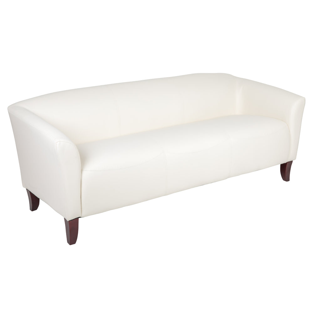 Image of Flash Furniture HERCULES Imperial Series Leather Sofa - White