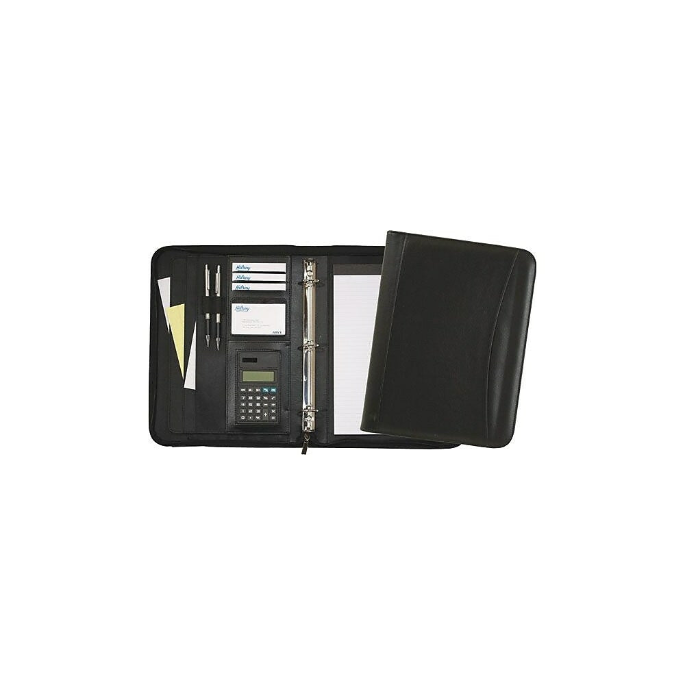 Image of Hilroy Executive Double-Booster Ring Binder, Black