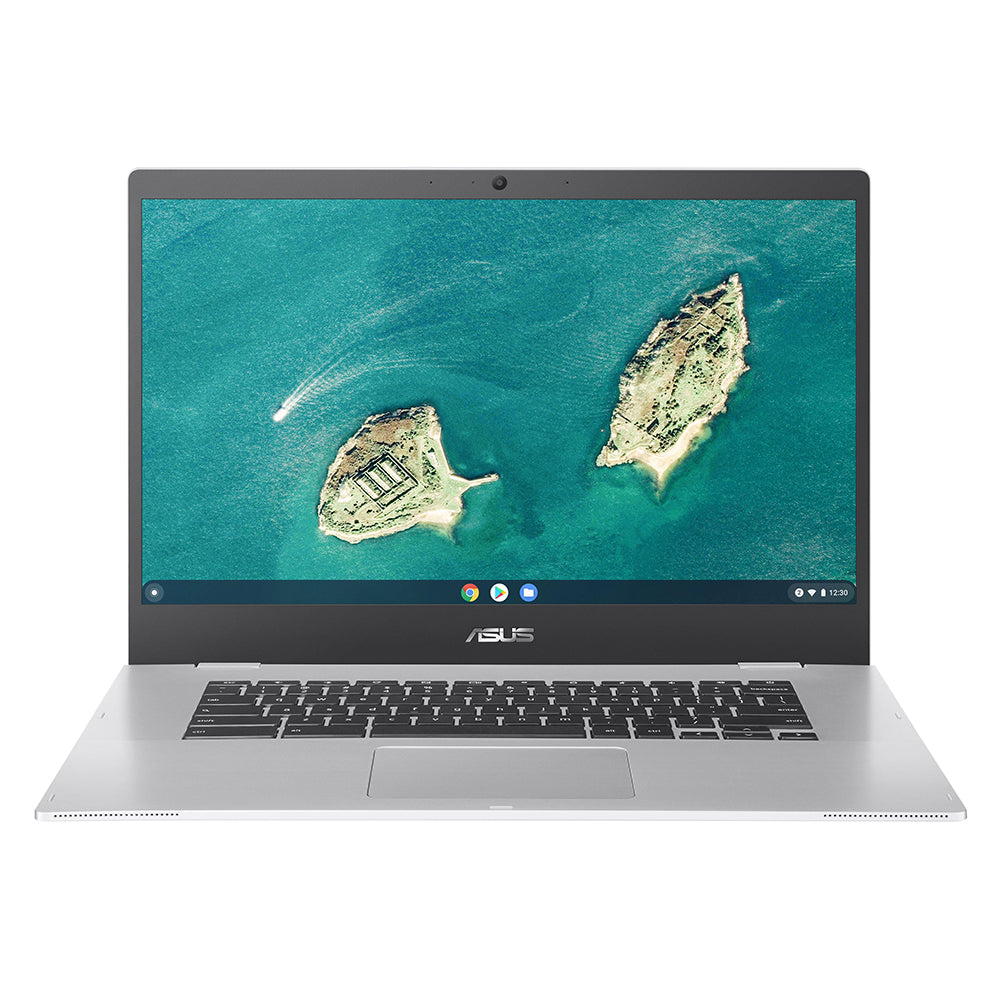 Image of ASUS CX1500CKA-SB91-CB 15.6" FHD Chromebook, 1.1 GHz Intel Pentium Silver N6000, 4GB LPDDR4X, 64GB eMMC, Chrome OS, Grey