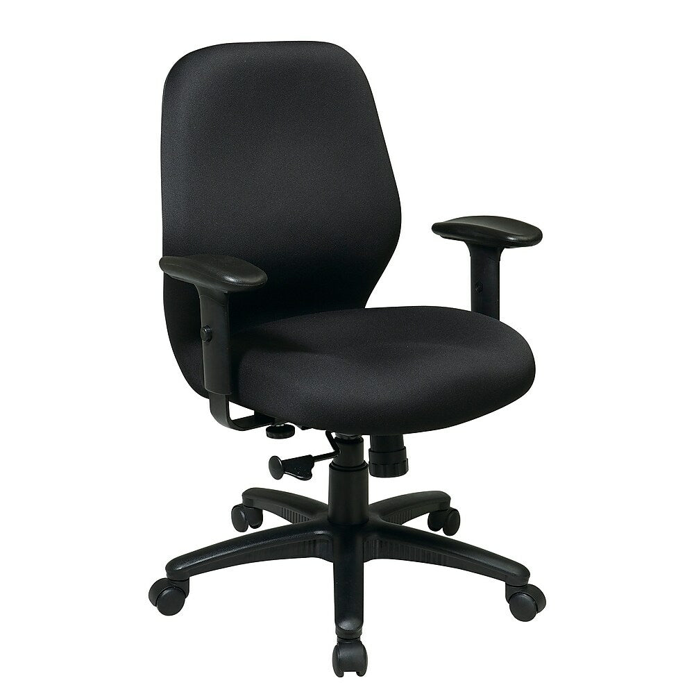 Image of WorkSmart Ergonomic Chair, Black