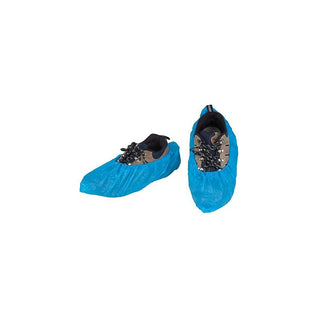 4 Paires de Couvre-Chaussures antidérapantes réutilisables(bleu