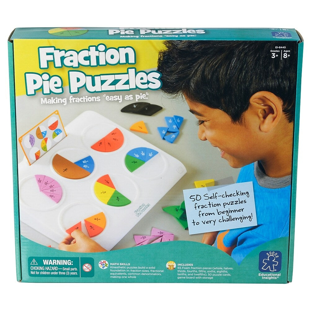 Image of Fraction Pie Puzzles (8445), 117 Pack