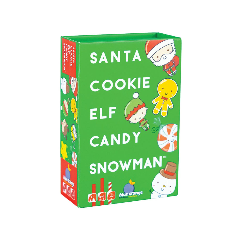 Image of Blue Orange Santa Cookie Elf Candy Snowman
