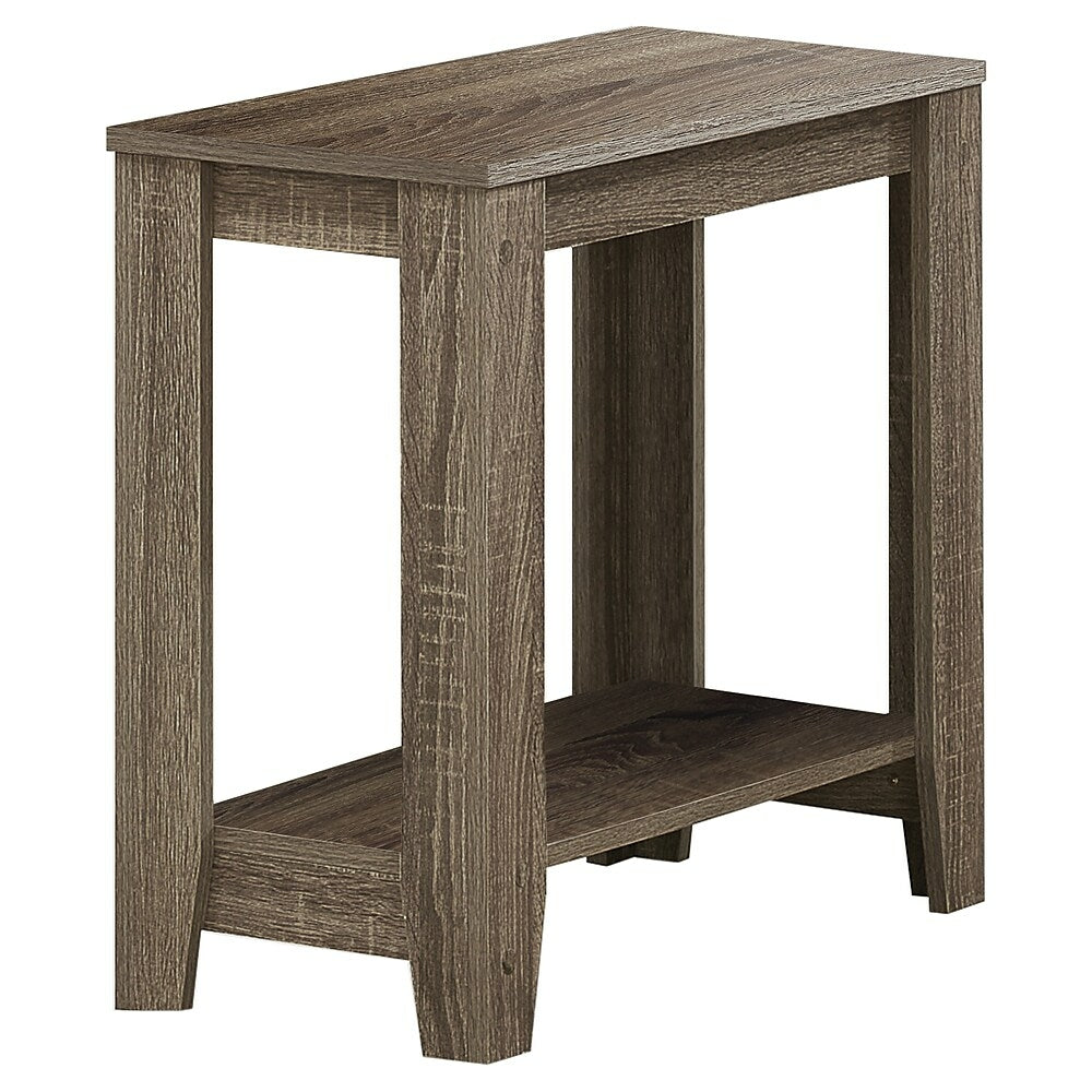 Image of Monarch Specialties - 3115 Accent Table - Side - End - Nightstand - Lamp - Living Room - Bedroom - Laminate - Brown