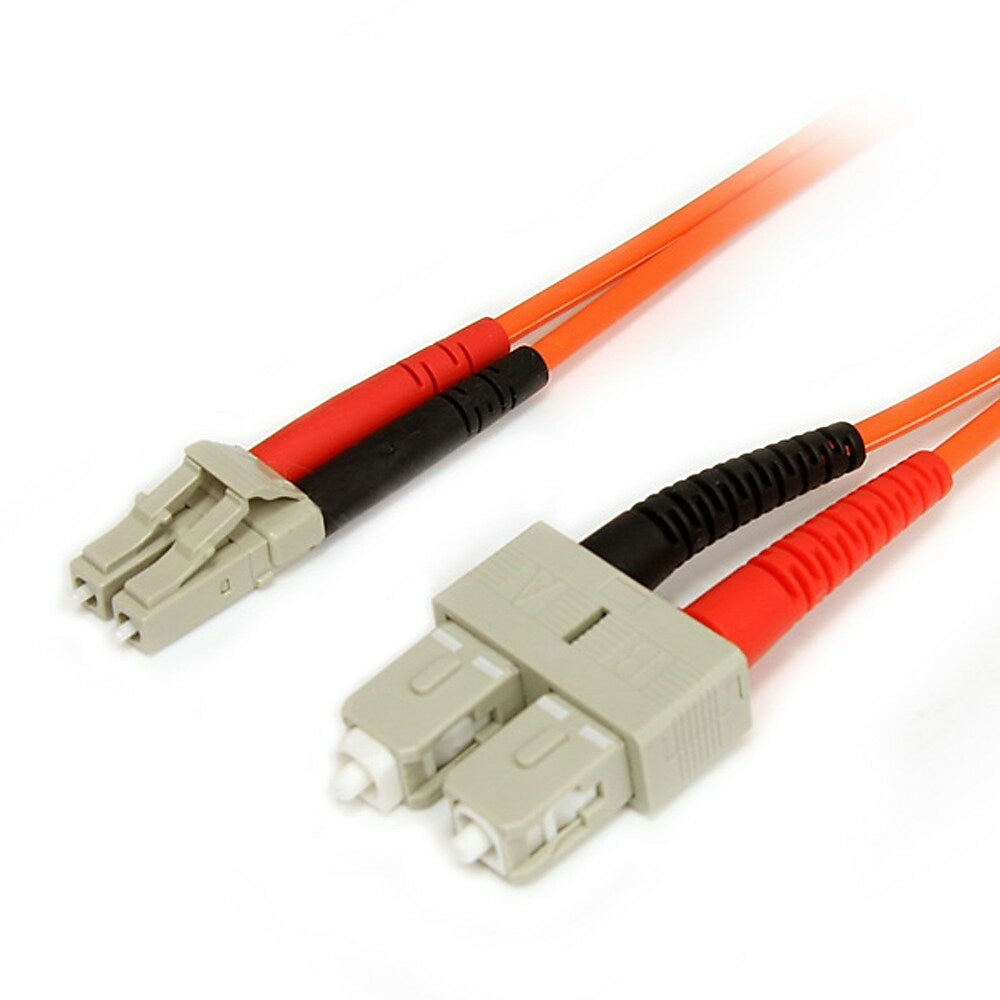 Image of StarTech Multimode 62.5/125 Duplex Fiber Patch Cable LC, SC, 3m