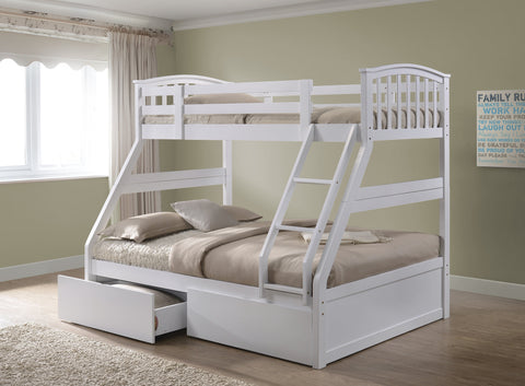 Artisan Bed Company Three Sleeper Bunk Bed-Better Bed Company 