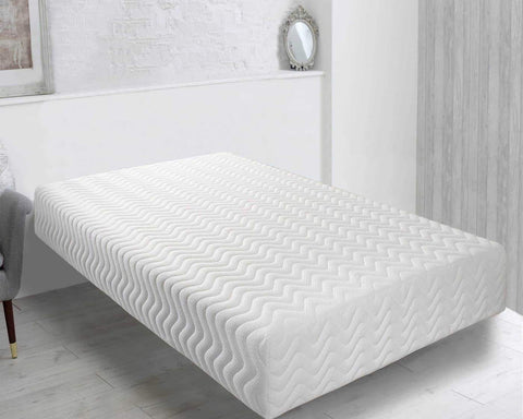 Single pocket spring memory foam mattress 