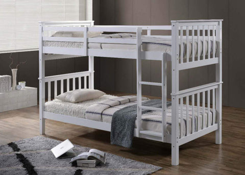 White Bunk Bed-Better Bed Company 