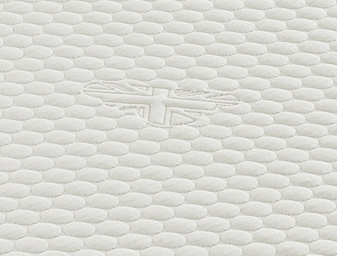 Sleepshaper Comfort Mattress Close Up Of Cover-Better Bed Company 