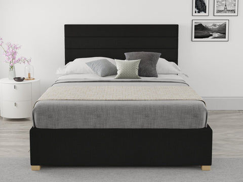 Better Night Time Black Ottoman Bed-Better Bed Company 