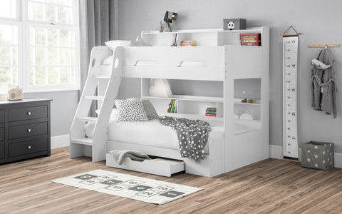 Julian Bowen Orion Triple Bunk White-Better Bed Company 