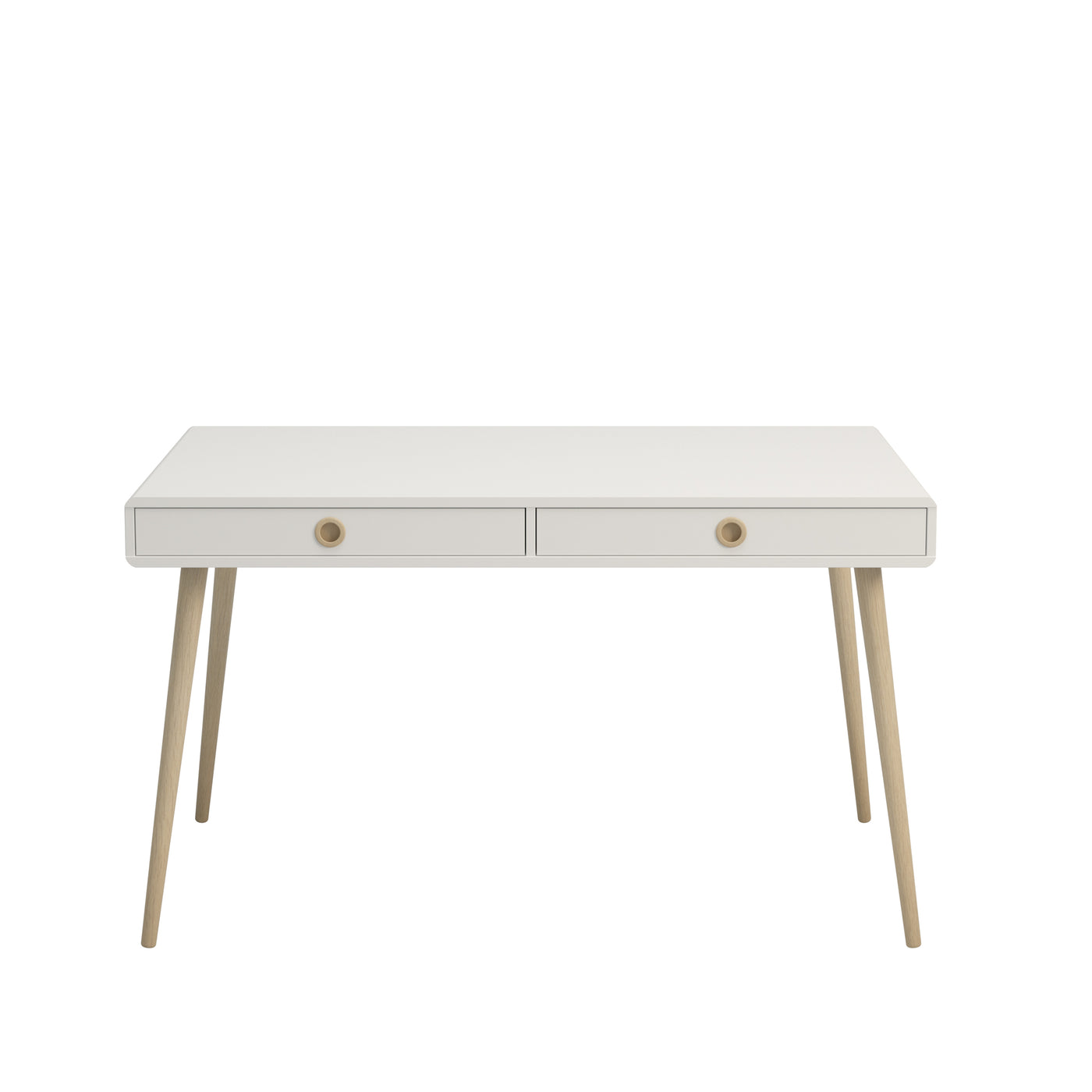 Steens Softline Living White Standard Desk Free Delivery