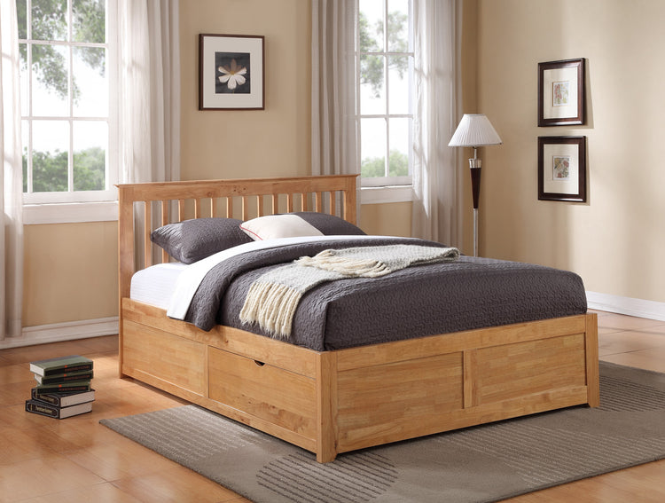 Flintshire Furniture Pentre Fixed Draw Bed Frame Better Bed company