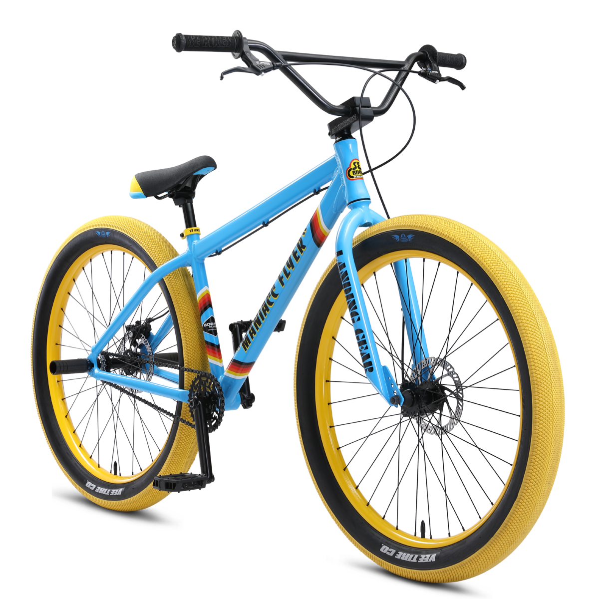 Se Bikes Maniacc Flyer 275 Bmx Blue In Stock Now Fufanu