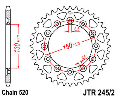 xr200 sprocket